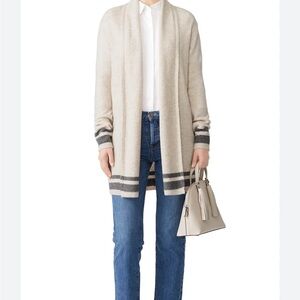 Cupcakes and Cashmere Cardigan with Black Stripes